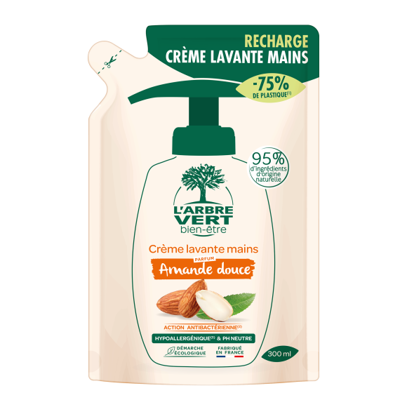 Ökologische Handseife Süssmandel 300ml Refill