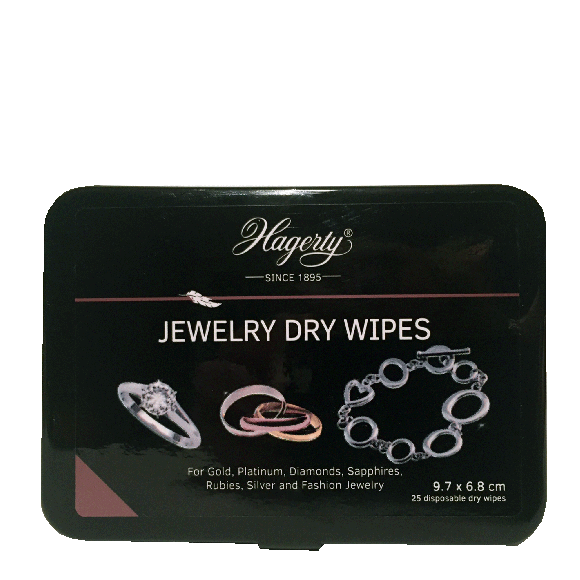 Jewelry Dry Wipes 25x