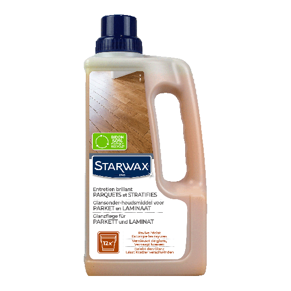 Glanzpflegemittel für Parkett- & Laminatböden 1L