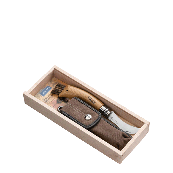 Pilzmesser Opinel Nr. 8 + Etui