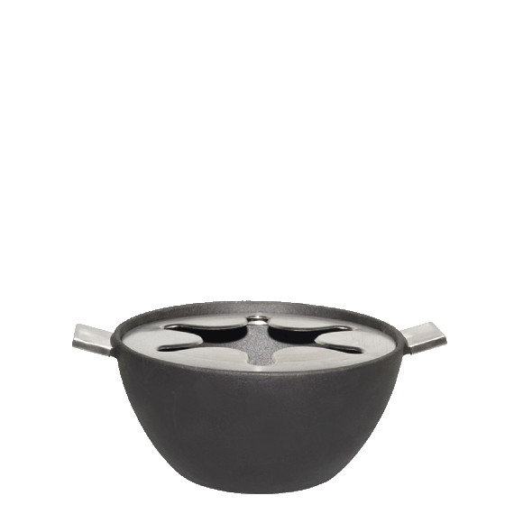 Fleischfondue Pfanne Guss