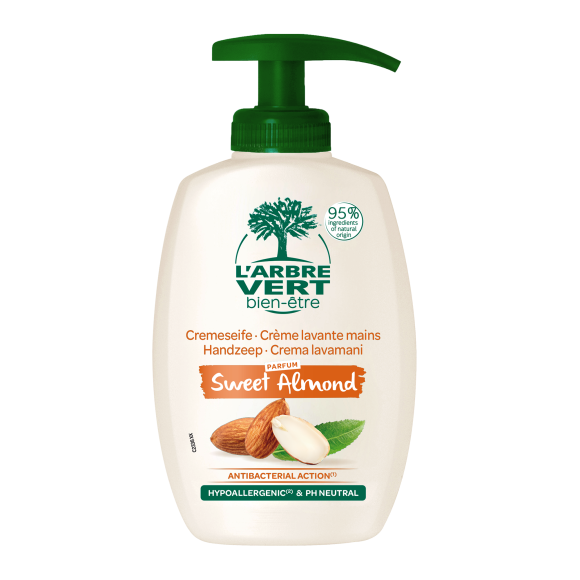 Savon liquide écologique Sweet Almond (Amande Douce) 300ml