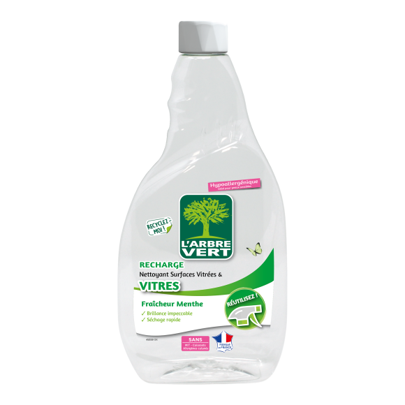 Recharge Nettoyant Surfaces vitres écologique 740ml