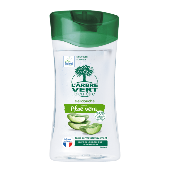 Gel douche écologique Aloe Vera 260ml