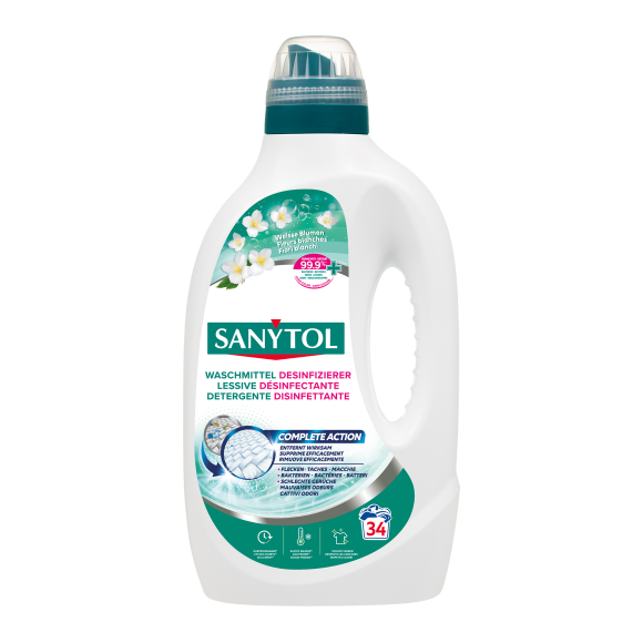 Lessive Désinfectante Fraîcheur florale 1.7L