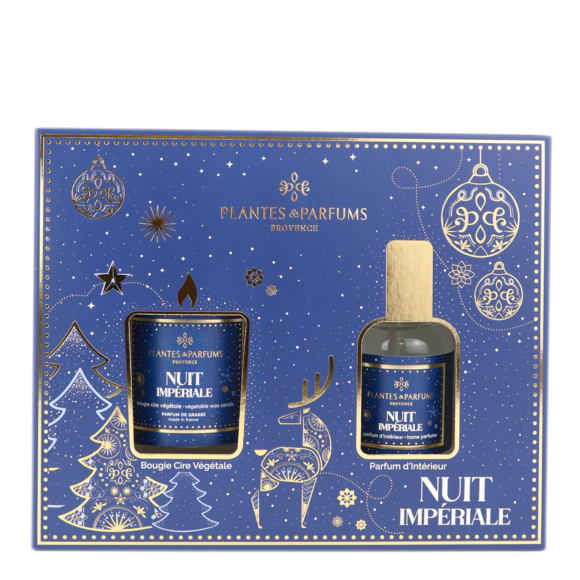 Duo Mini Bougie & Parfum d'intérieur Nuit Impériale