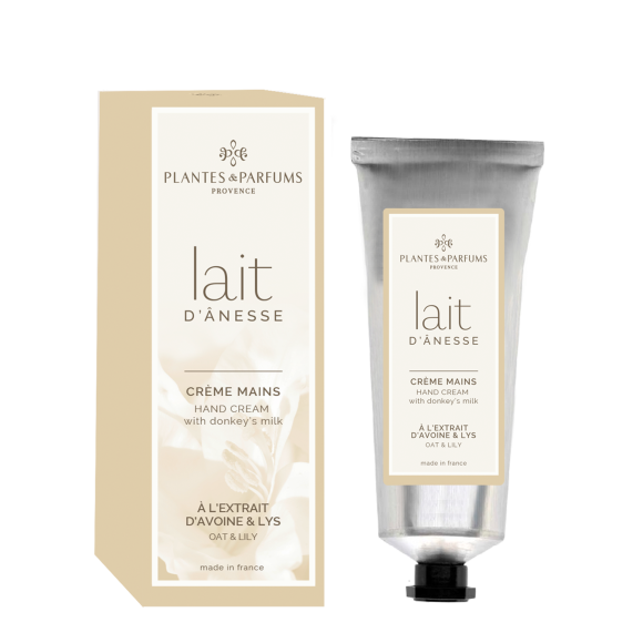 Crème mains Lait d'Ânesse Avoine & Lys 75ml