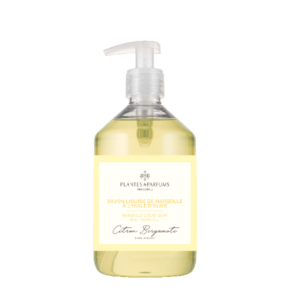 Savon liquide de Marseille Citron-Bergamote 500ml