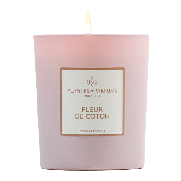 Bougie parfumée végétale - parfums Poudrés
