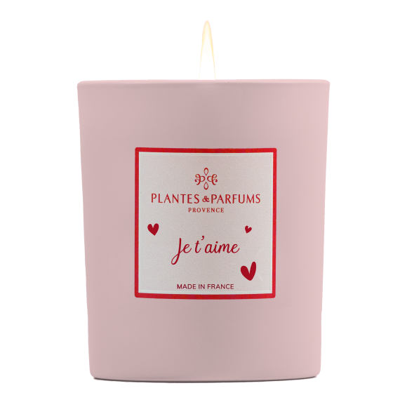 Bougie parfumée Je t'aime 180g
