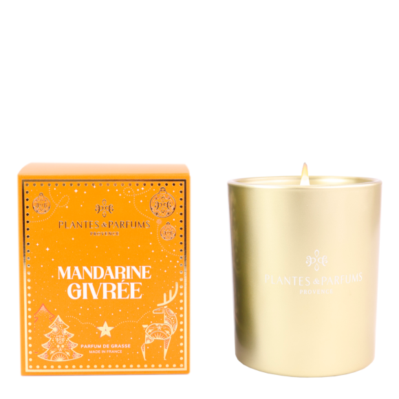 Bougie parfumée Mandarine Givrée 180g