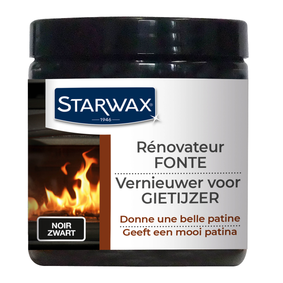 Rénovateur fonte noir pour poêle et cheminée