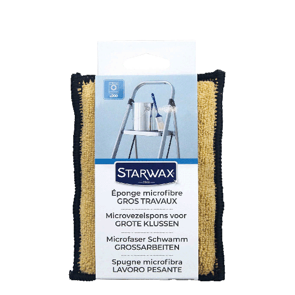 Eponge microfibre gros travaux