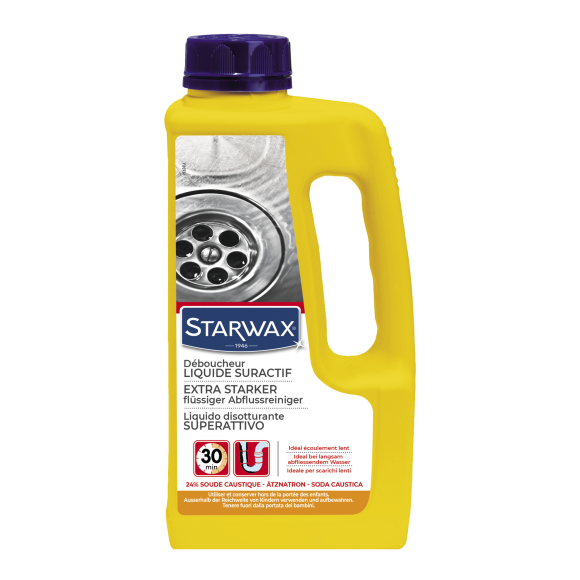 Déboucheur liquide suractif canalisations 1l