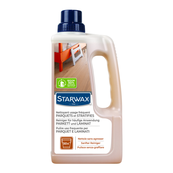 Nettoyant usage fréquent parquets & sols stratifiés 1L