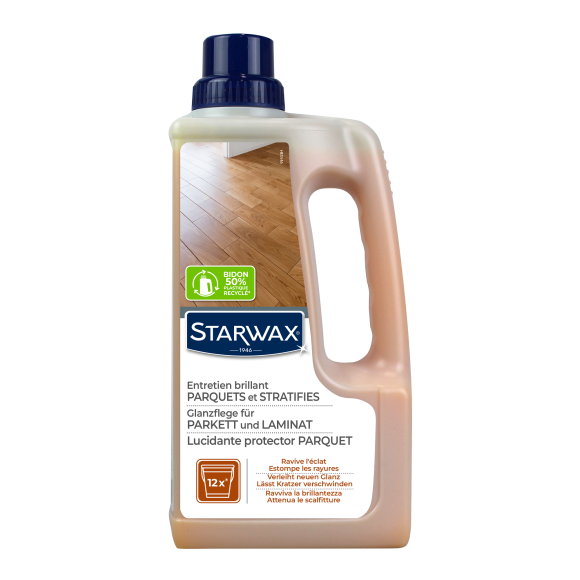 Entretien brillant parquets & sols stratifiés 1L