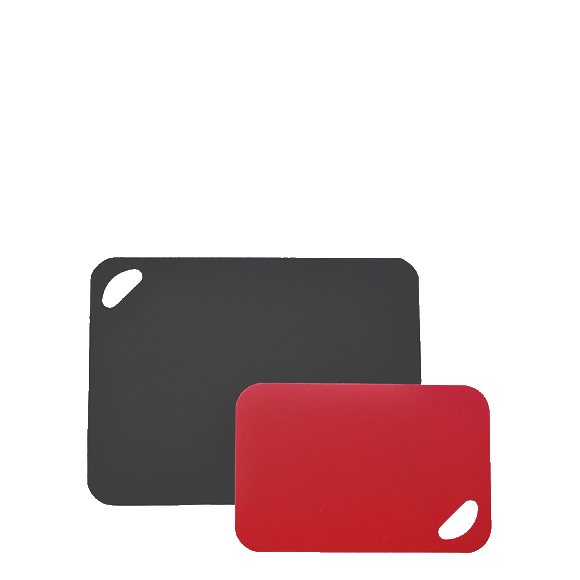 Planche à découper souple Flex&Stable noir/rouge
