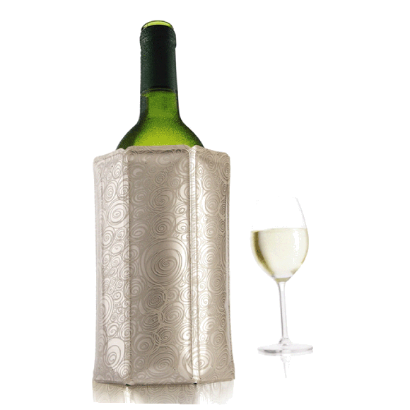 Refroidisseur Rapid Ice pour bouteilles de vin platinum