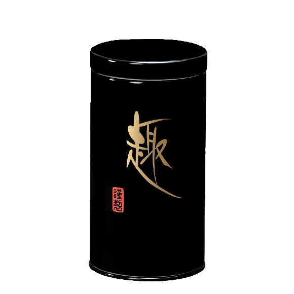 Boîte à thé Ginsai noire