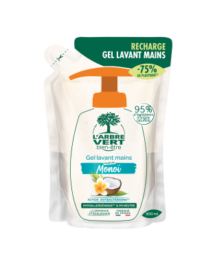 Ökologische Handseife Monoï 300ml Refill