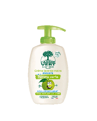 Ökologische Handseife für Kinder Grüner Apfel 300ml