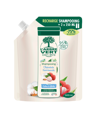 Ökologisches Shampoo für normales Haar 500ml Refill