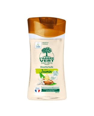 Ökologisches Dusch-Öl Jasmin und Süssmandelöl 260ml