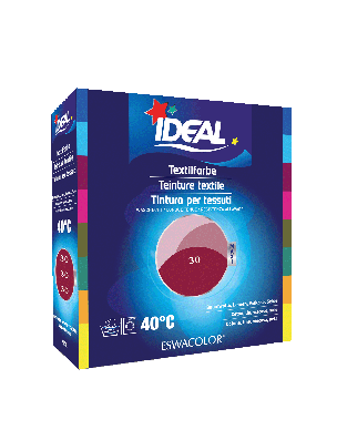 Teinture textile CASSIS pour coton, lin, viscose, soie 30