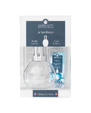 Coffret Lampe Bingo transparente & parfum Purifiant absolu