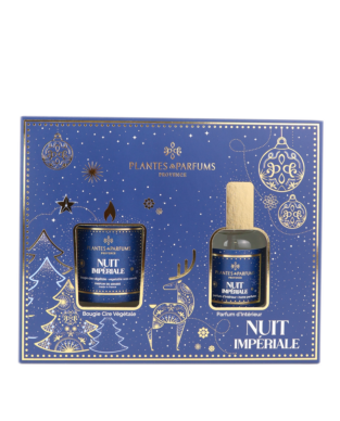 Duo Mini Bougie & Parfum d'int&eacute;rieur Nuit Imp&eacute;riale