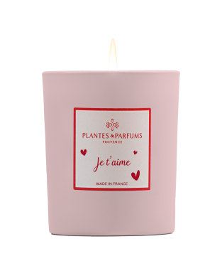 Bougie parfumée Je t'aime 180g