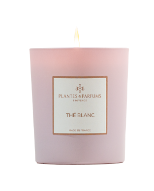 Bougie parfum&eacute;e v&eacute;g&eacute;tale - Ingr&eacute;dients naturels