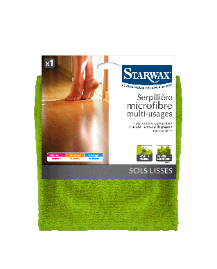 Mikrofaser für glatte Böden