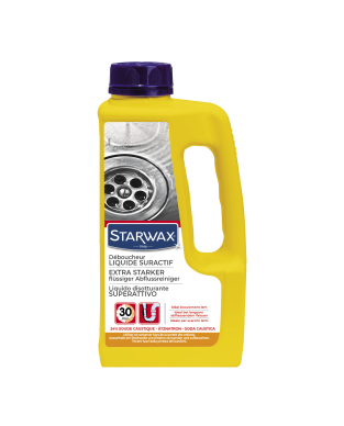 Déboucheur liquide suractif canalisations 1l