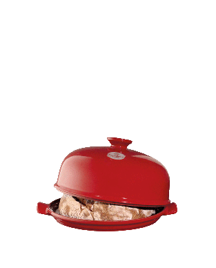 Cloche à pain rouge
