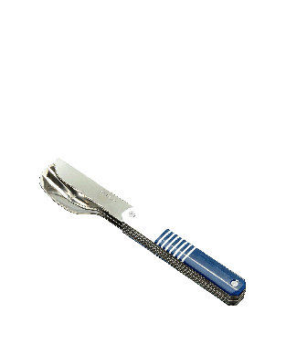 Magnetisches feststehendes Besteck - Marinière blau