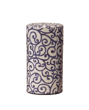 Teedose verziert mit japanischem Papier Arabesque