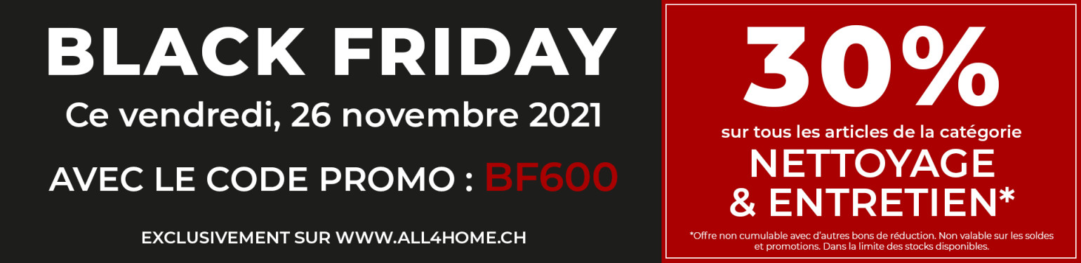 All4home.ch - Black Friday: 30% de rabais !