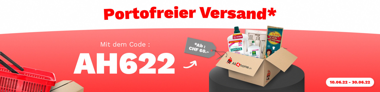 ALL4HOME - Portofreier Versand ab CHF 60.-