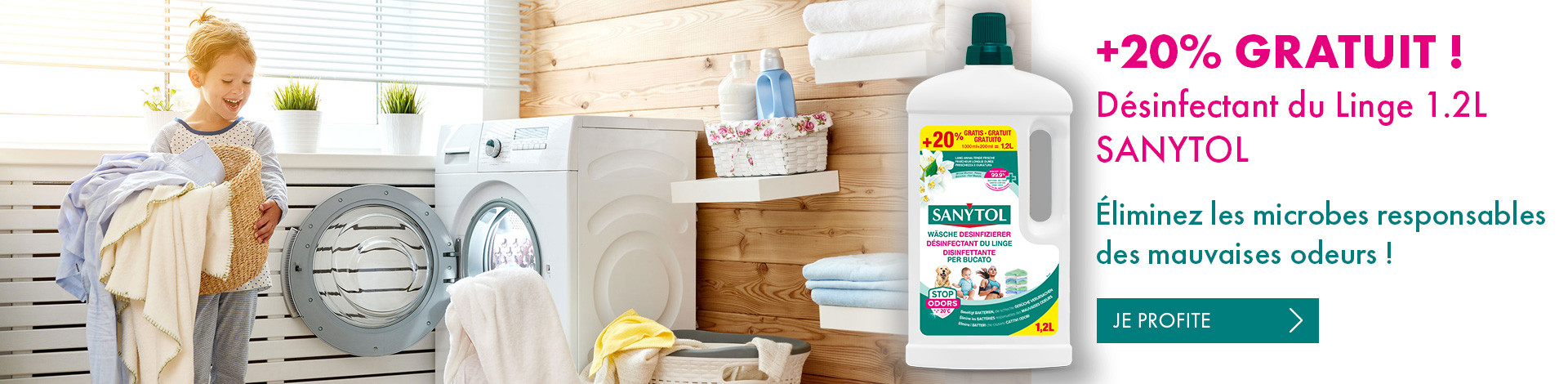 All4home.ch - SANYTOL Désinfectant du linge 1.2l (+20% gratuit)