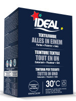 Teinture textile MARINE Tout en 1 230g | IDEAL / ESWACOLOR