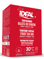 Teinture textile NOIR Tout en 1 230g