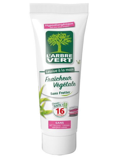 Lessive à la main écologique Fraîcheur Végétale 250ml | L'ARBRE VERT