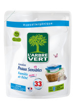 Recharge lessive liquide écologique Peaux Sensibles 1.5L | L'ARBRE VERT Recharge lessive liquide écologique Peaux Sensibles 1.5L | L'ARBRE VERT