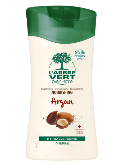 Gel douche écologique Nourishing Argan 250ml | L'ARBRE VERT