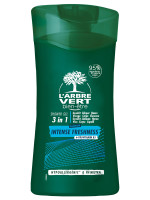 Gel douche & Shampooing écologique Intense Freshness 3 en 1 Homme 250ml | L'ARBRE VERT