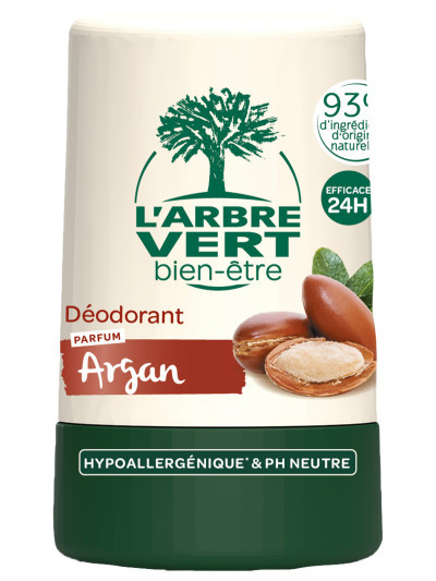 Déodorant écologique Argan 50ml | L'ARBRE VERT