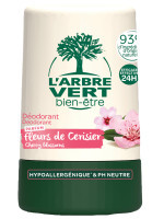 Öko Deodorant Kirschblüten  50ml | L'ARBRE VERT