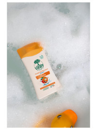 Shampooing & Douche écologique Enfants Pêche 250ml  | L'ARBRE VERT