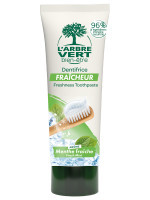 Dentifrice écologique Fraîcheur Arôme Menthe Fraîche 75ml | L'ARBRE VERT